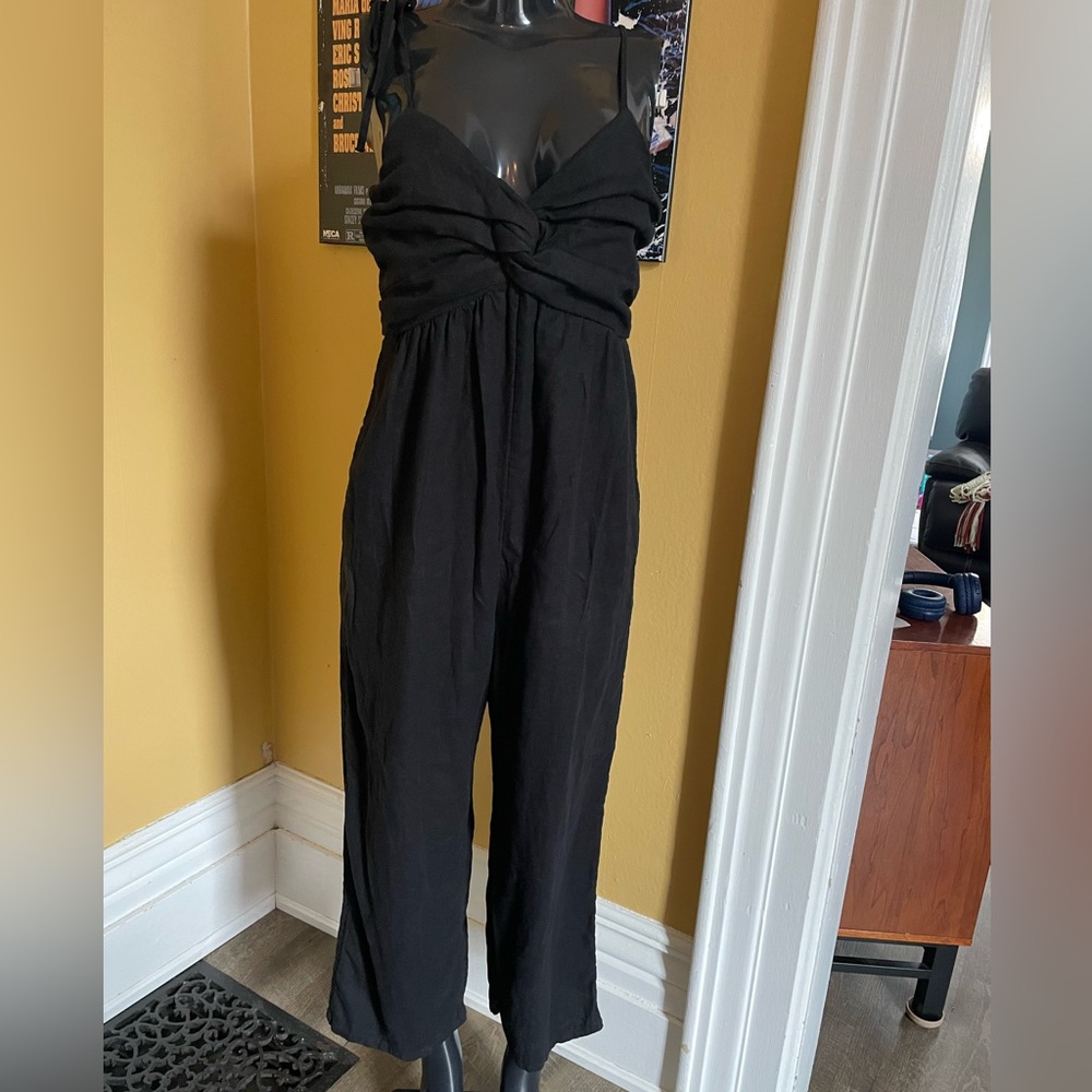 Women’s Linen Romper ( Medium )